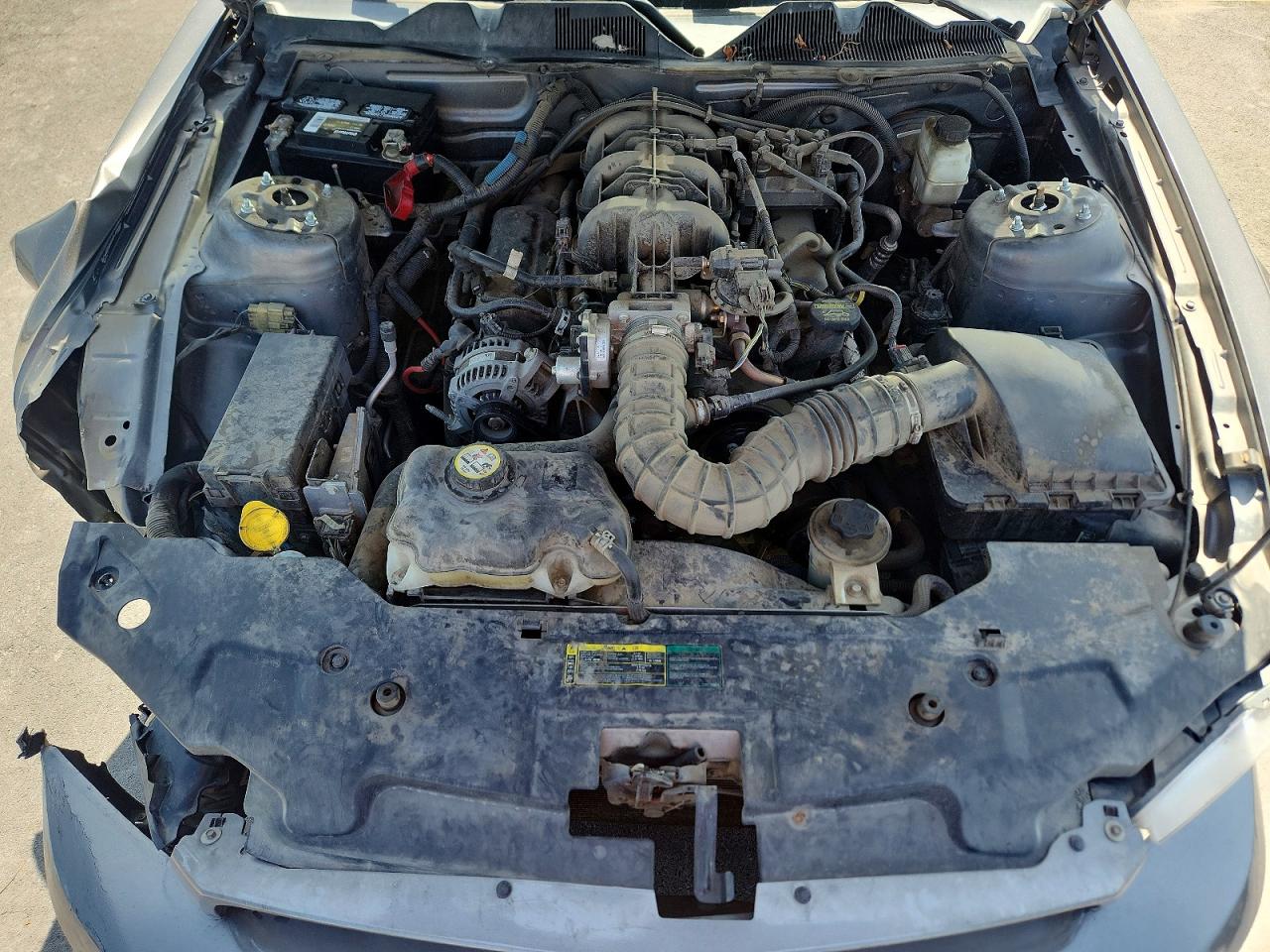 2010 Ford Mustang Серый vin: 1ZVBP8EN0A5121796