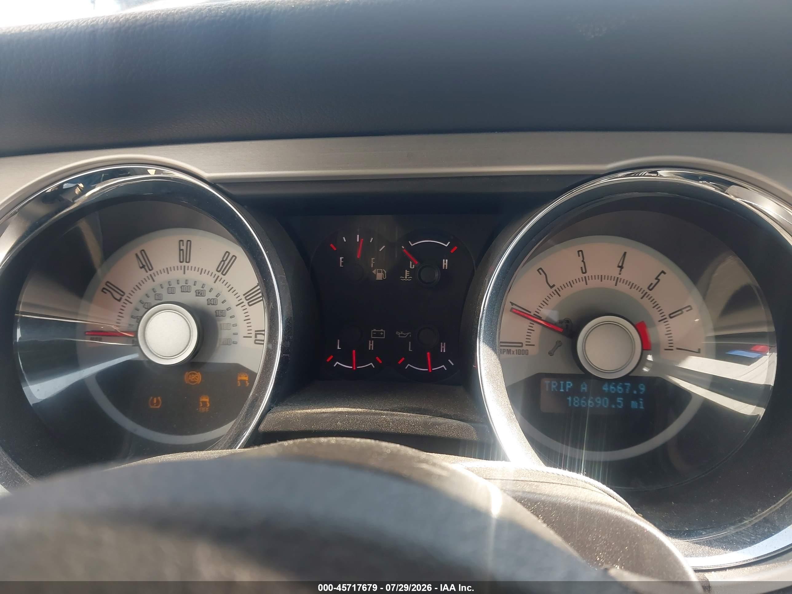 2010 Ford Mustang V6 Premium Gray vin: 1ZVBP8EN4A5107304