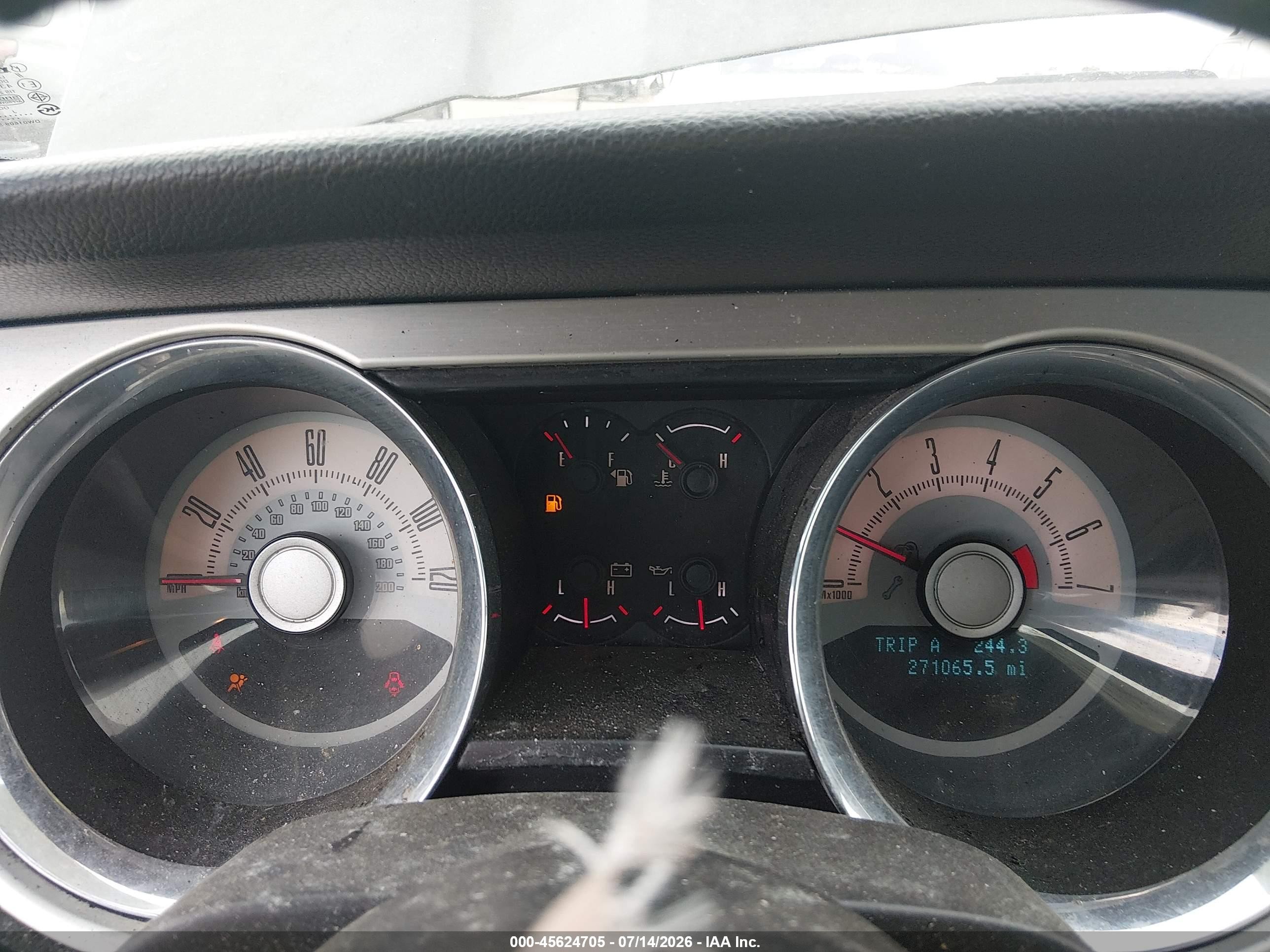 2010 Ford Mustang V6/v6 Premium Gray vin: 1ZVBP8EN4A5109893