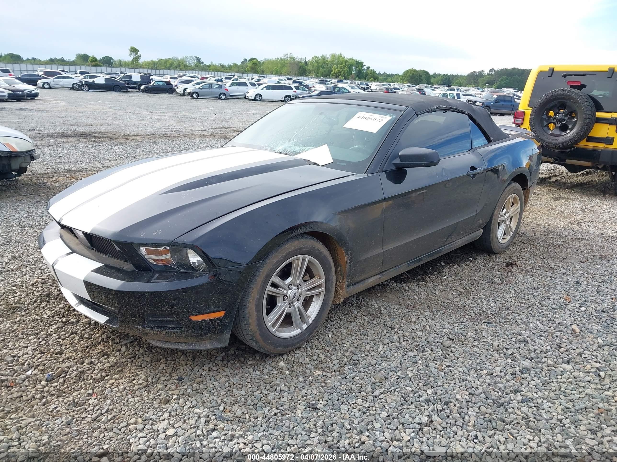 2010 Ford Mustang V6/v6 Premium Black vin: 1ZVBP8EN4A5140514