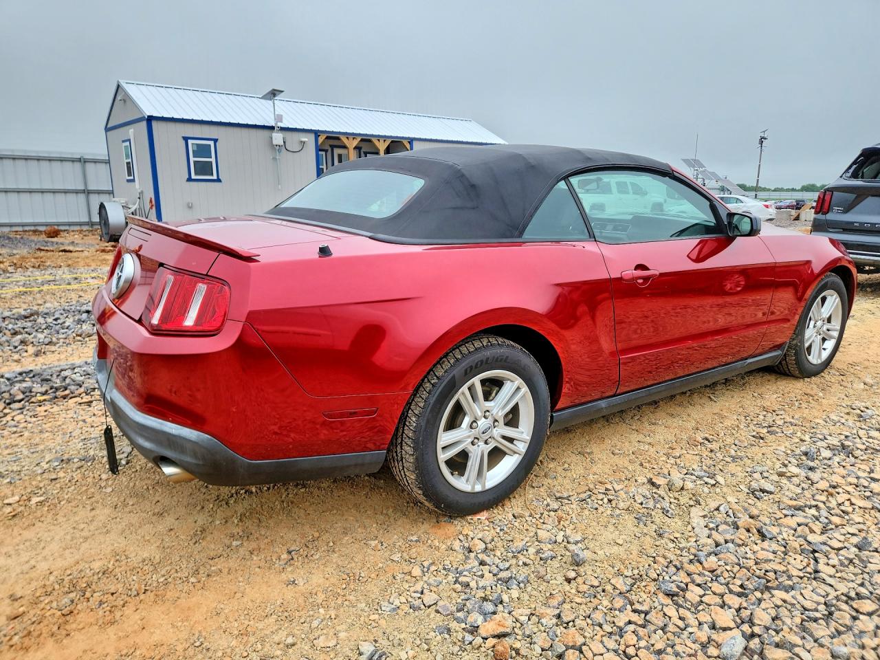 2010 Ford Mustang Red vin: 1ZVBP8EN4A5142960