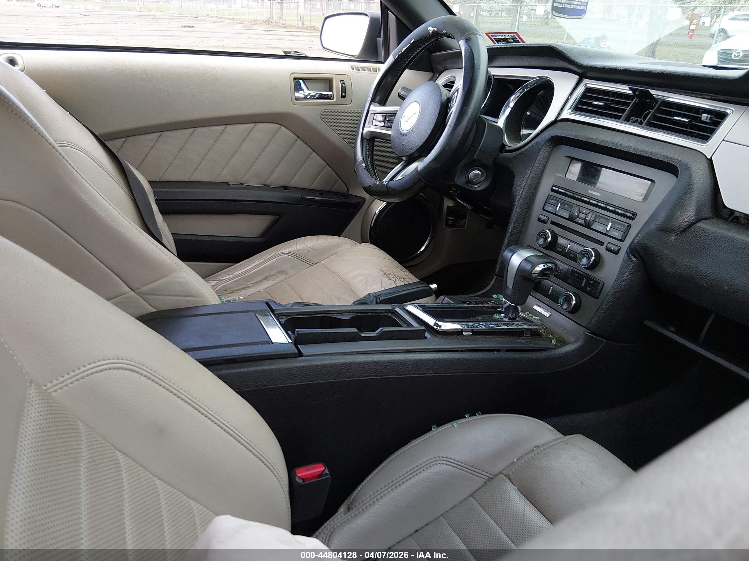 2010 Ford Mustang V6/v6 Premium Gray vin: 1ZVBP8EN4A5173965