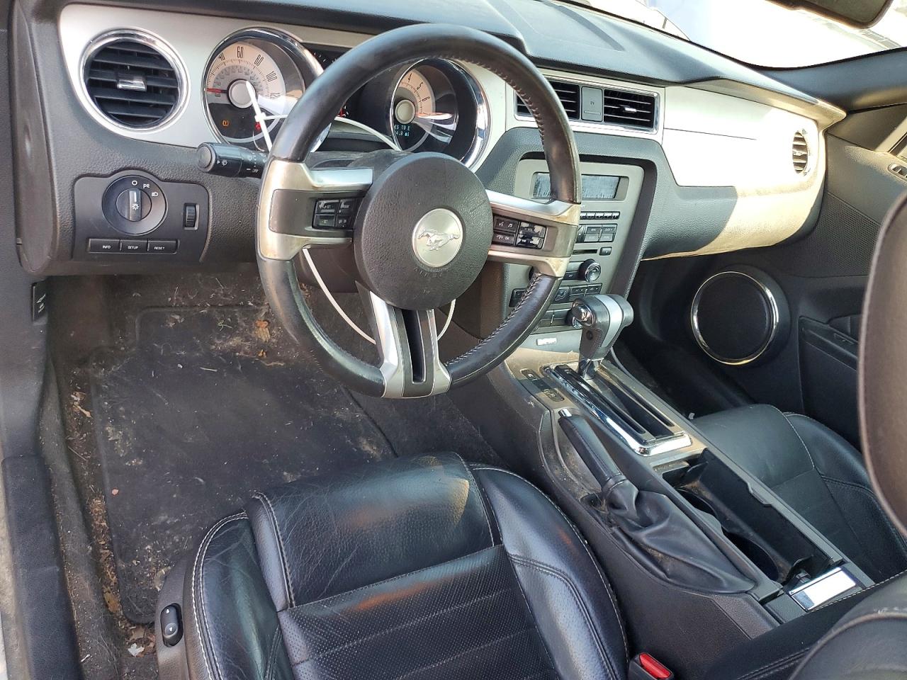 2010 Ford Mustang Синий vin: 1ZVBP8EN4A5178499