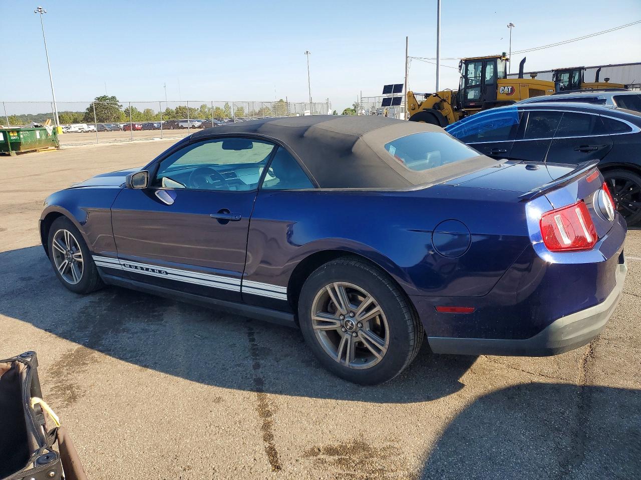 2010 Ford Mustang Синий vin: 1ZVBP8EN4A5178499