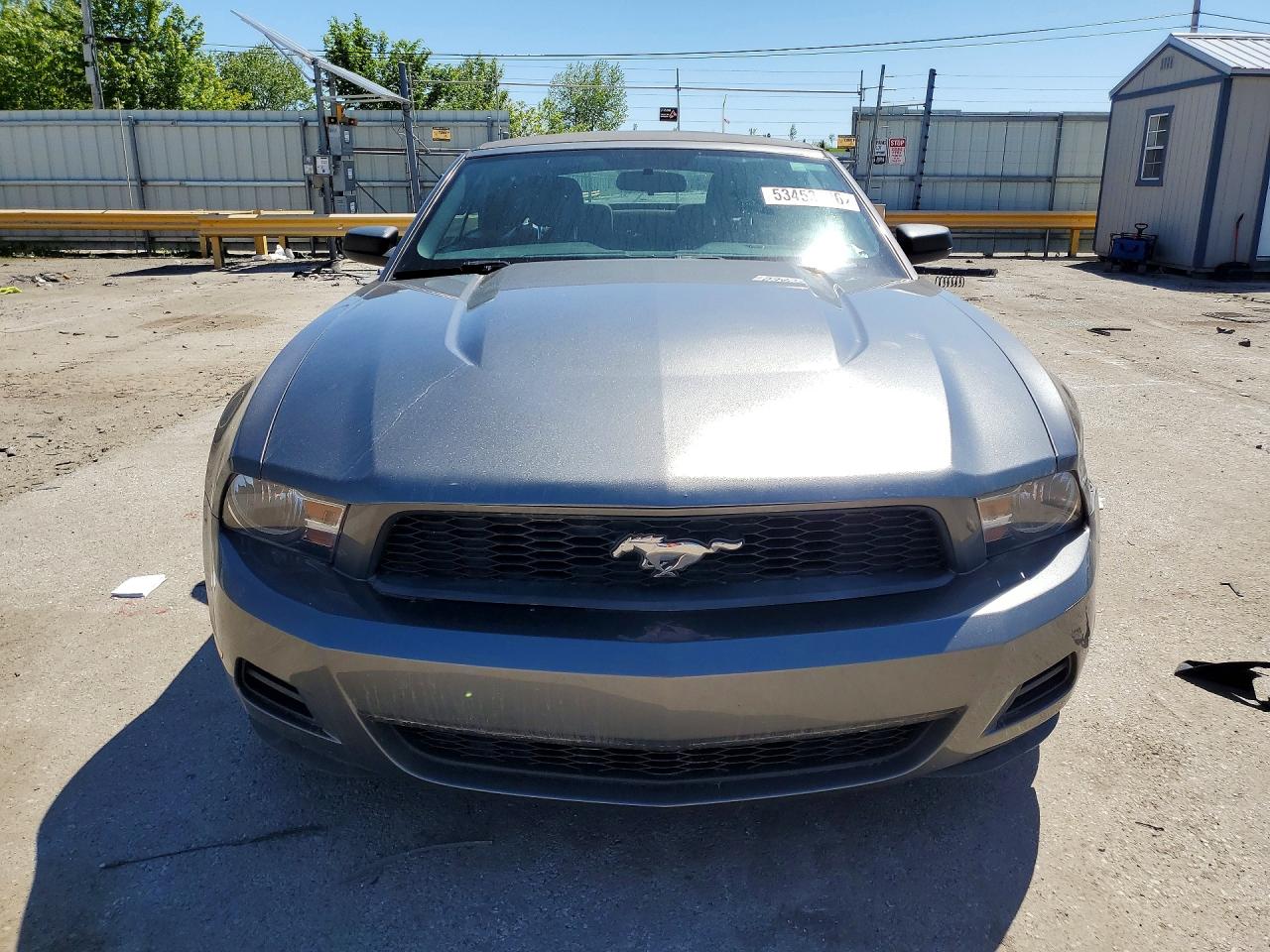 2010 Ford Mustang Silver vin: 1ZVBP8EN6A5172168
