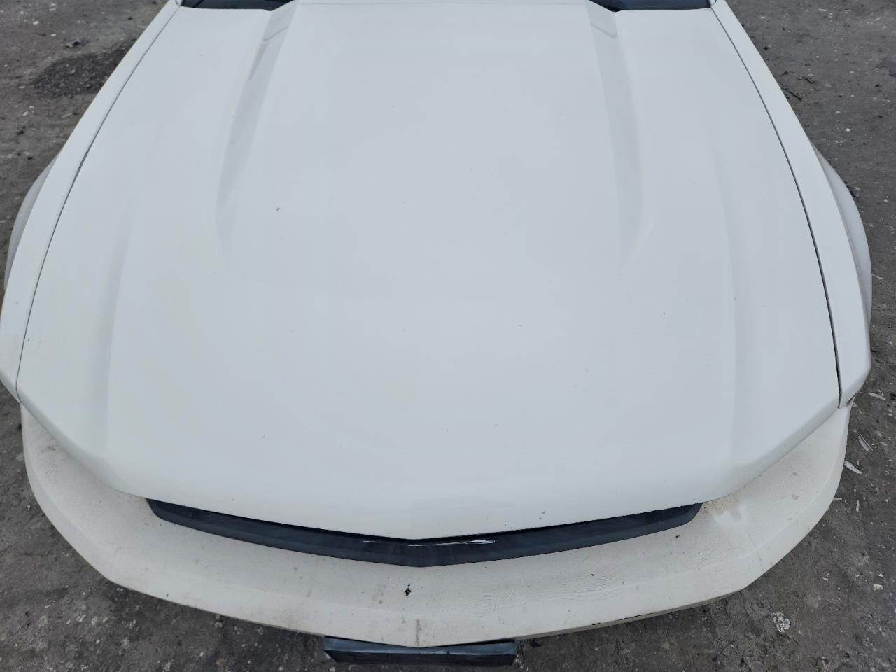 2010 Ford Mustang White vin: 1ZVBP8EN6A5174373