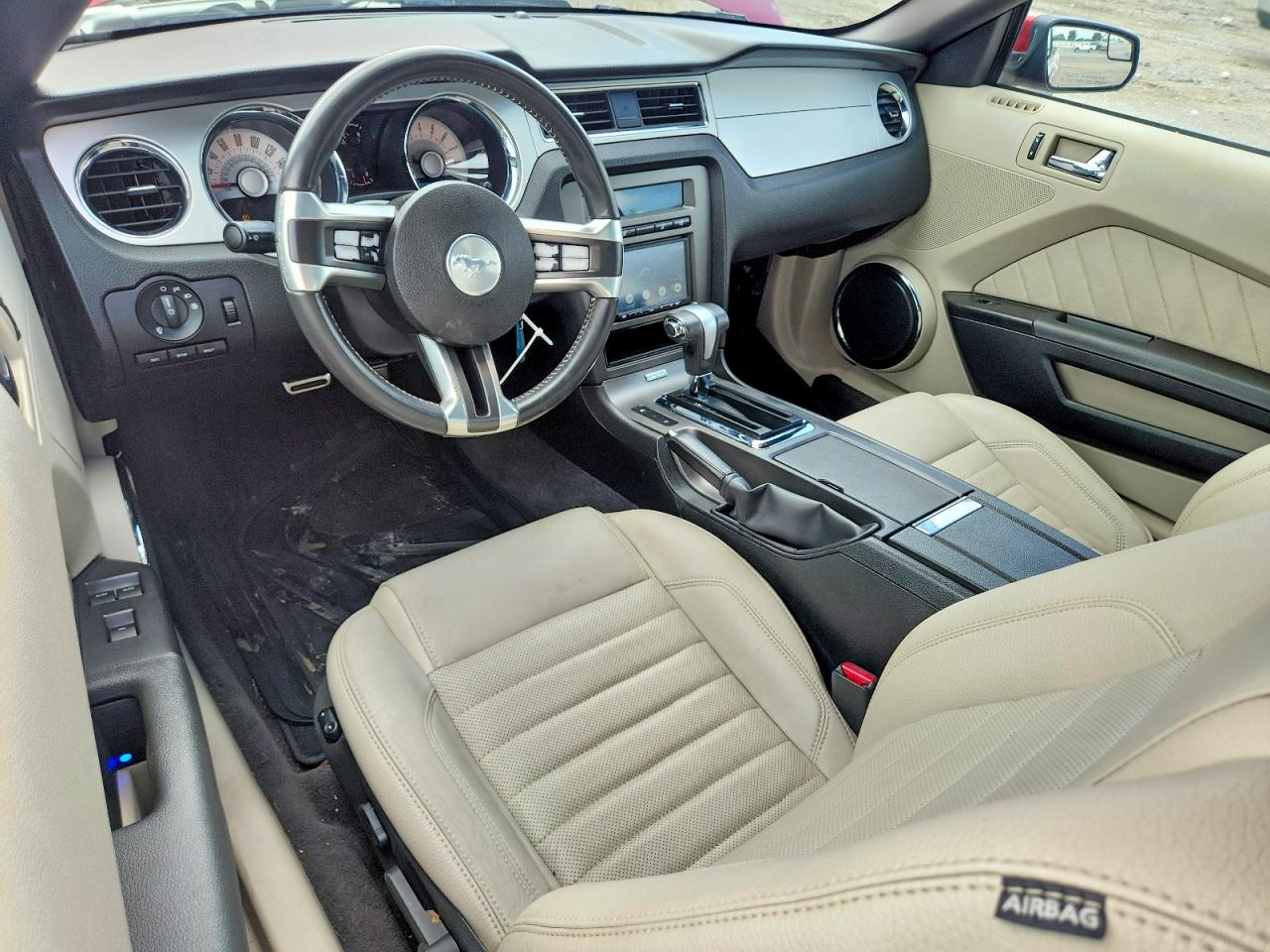 2011 Ford Mustang Gt Red vin: 1ZVBP8FF1B5121590