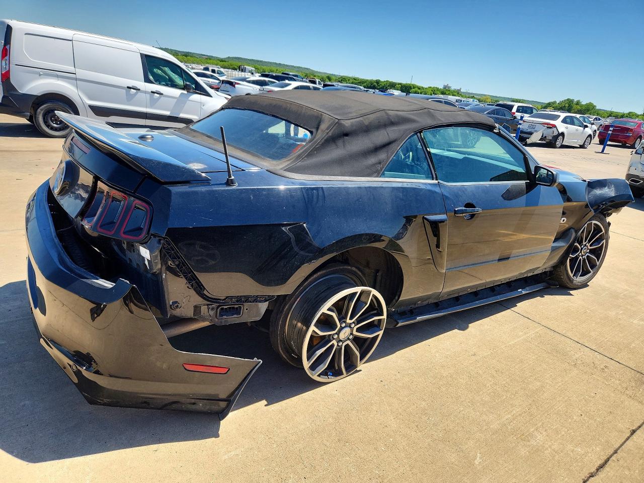 2013 Ford Mustang Gt Black vin: 1ZVBP8FF1D5217559