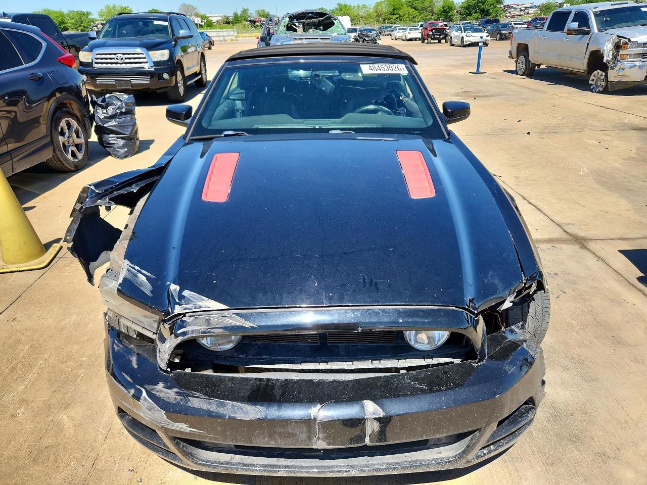 2013 Ford Mustang Gt Black vin: 1ZVBP8FF1D5217559