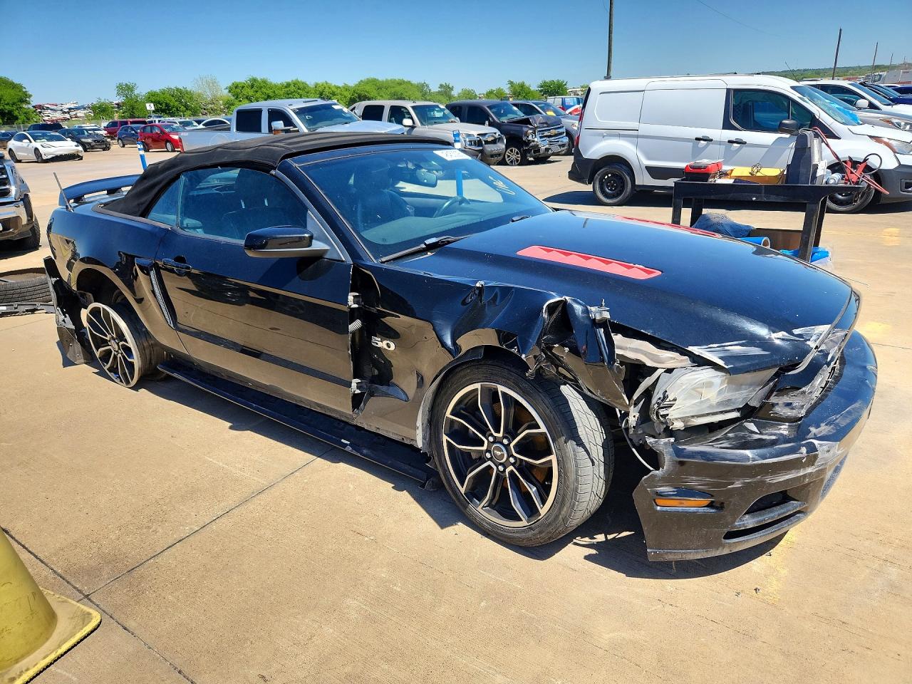 2013 Ford Mustang Gt Black vin: 1ZVBP8FF1D5217559