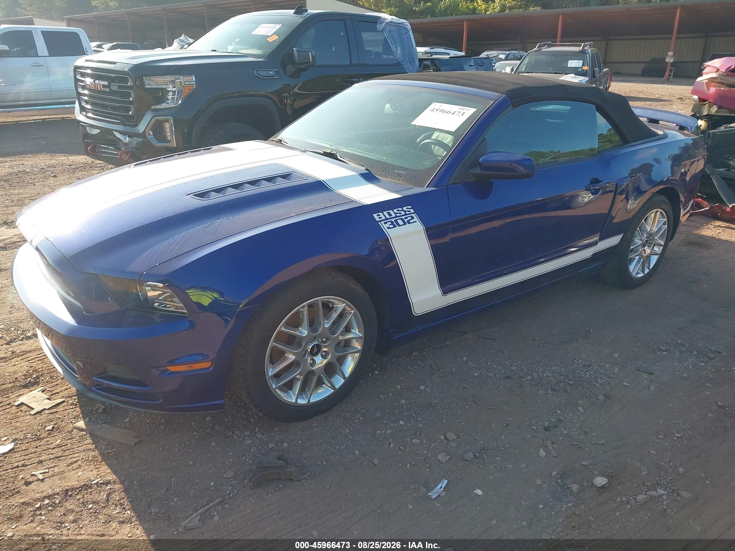 2014 Ford Mustang Gt Premium Dark Blue vin: 1ZVBP8FF1E5260736