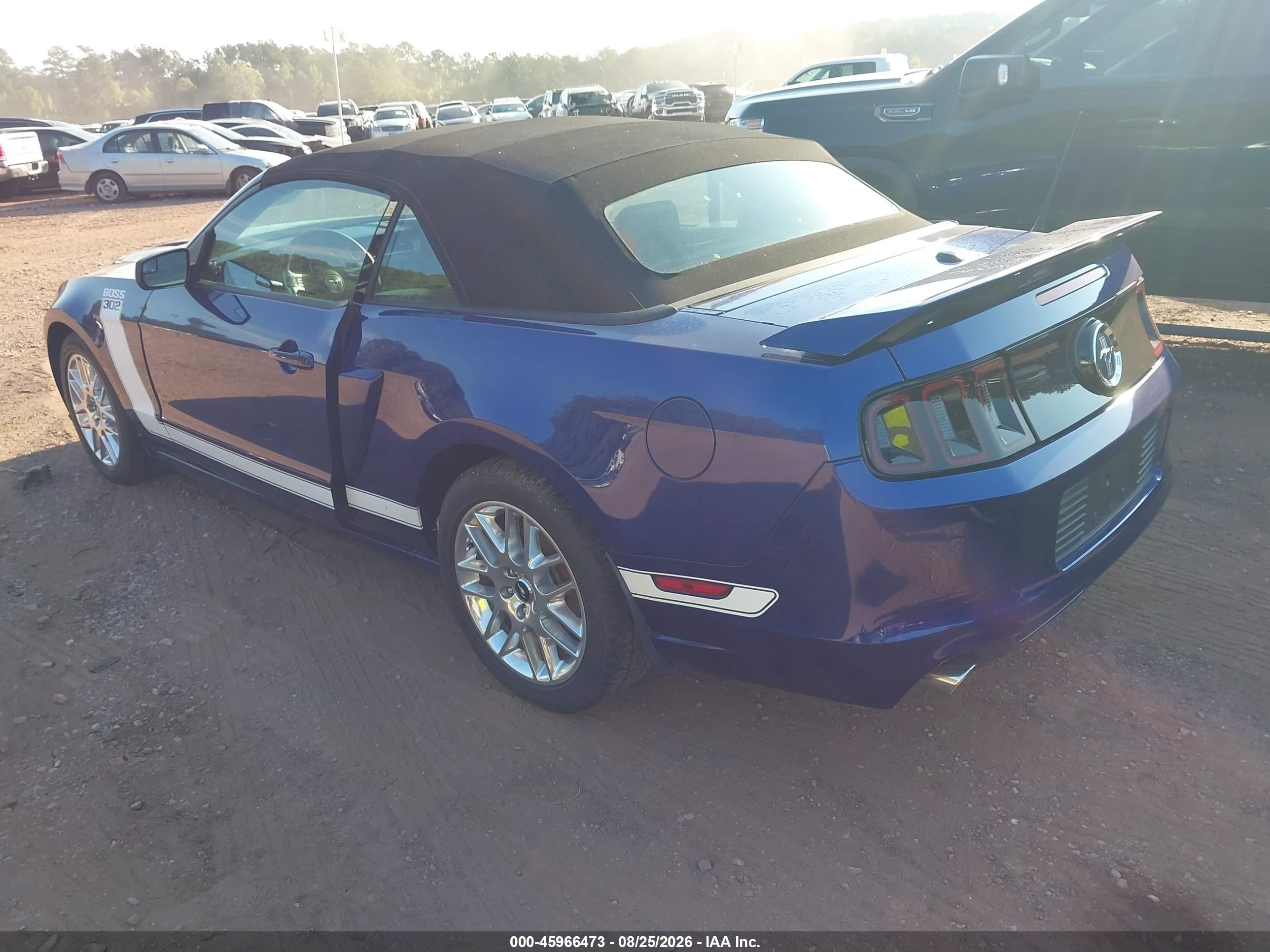 2014 Ford Mustang Gt Premium Dark Blue vin: 1ZVBP8FF1E5260736