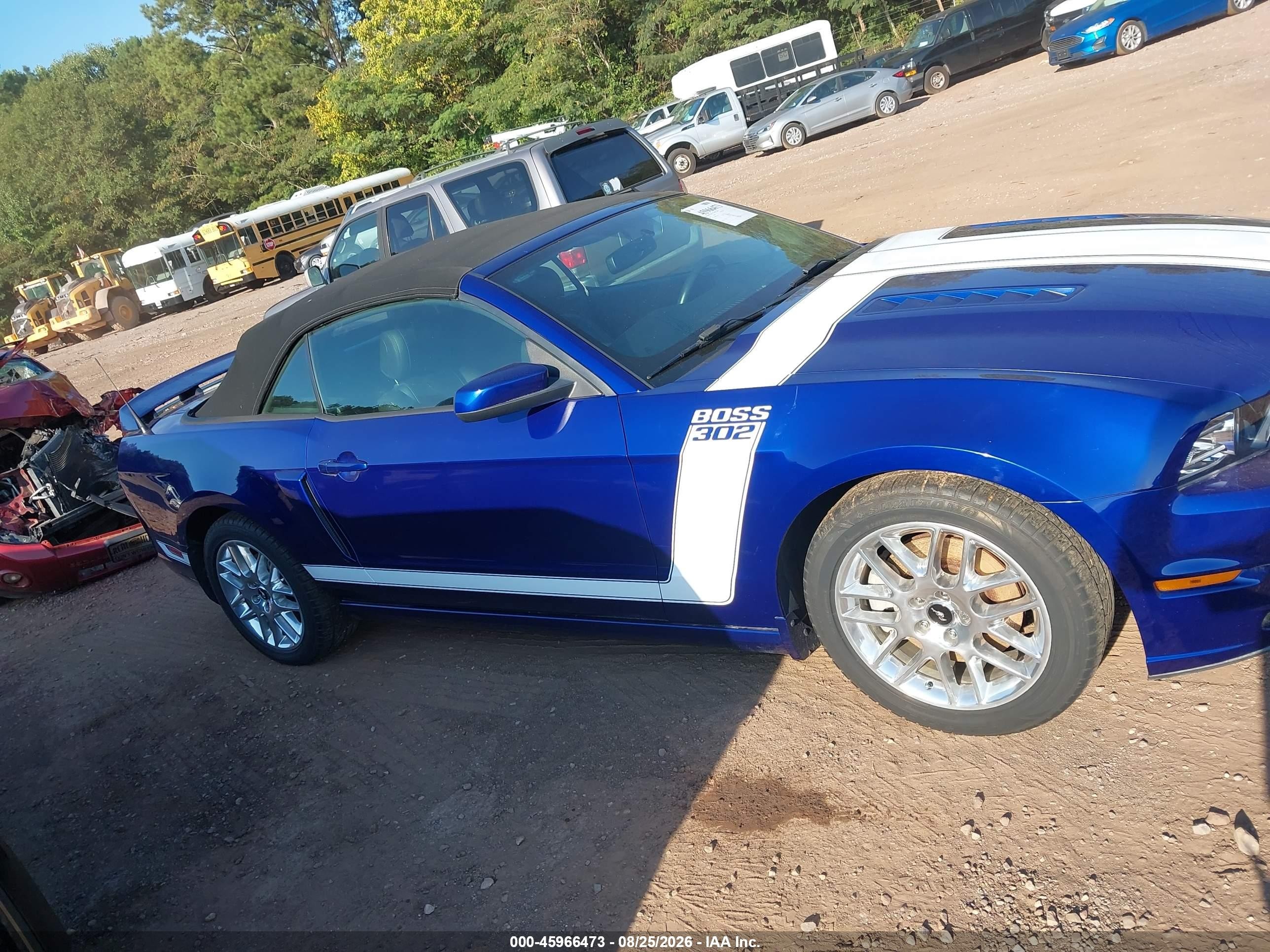 2014 Ford Mustang Gt Premium Dark Blue vin: 1ZVBP8FF1E5260736