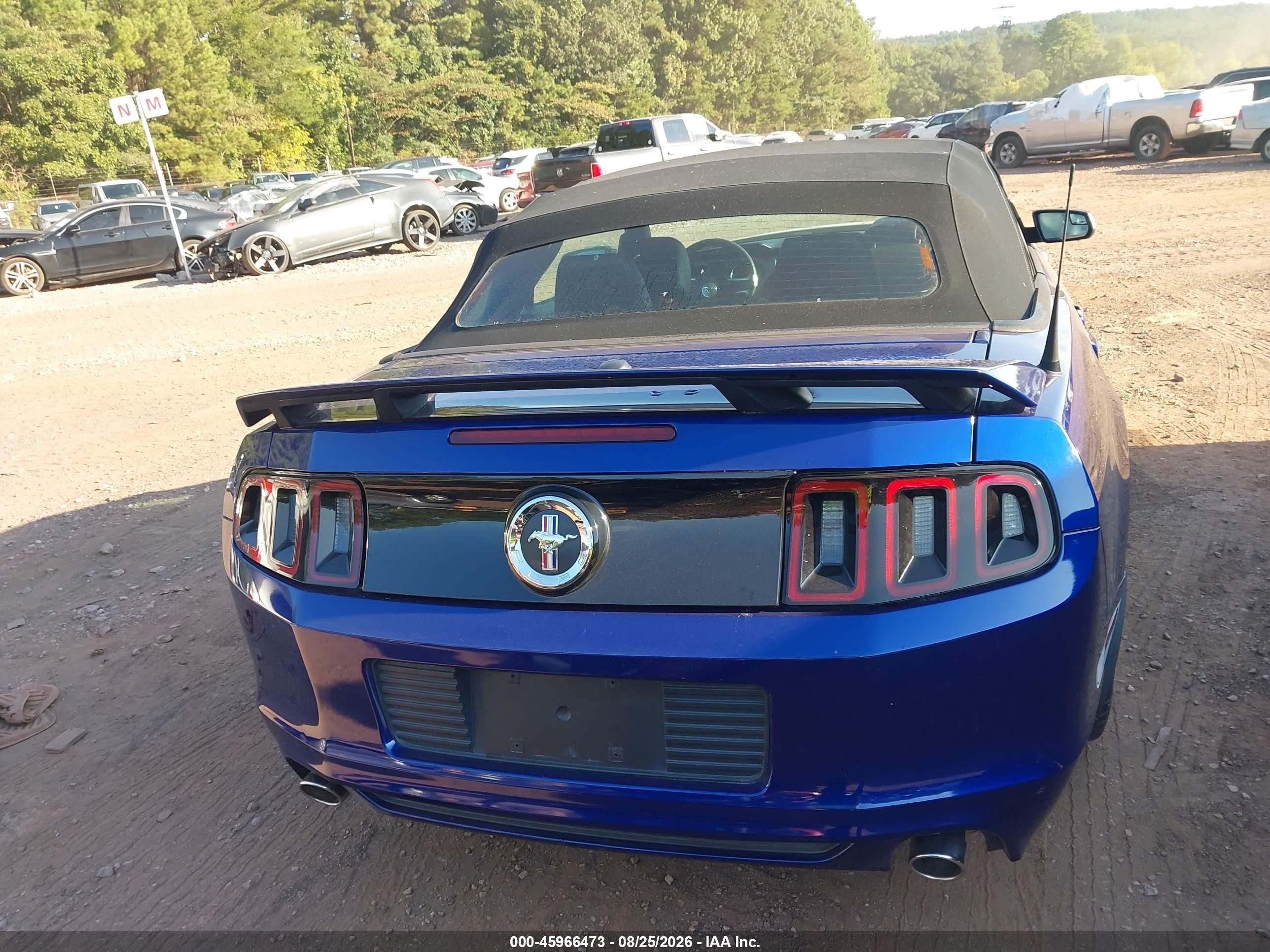 2014 Ford Mustang Gt Premium Dark Blue vin: 1ZVBP8FF1E5260736