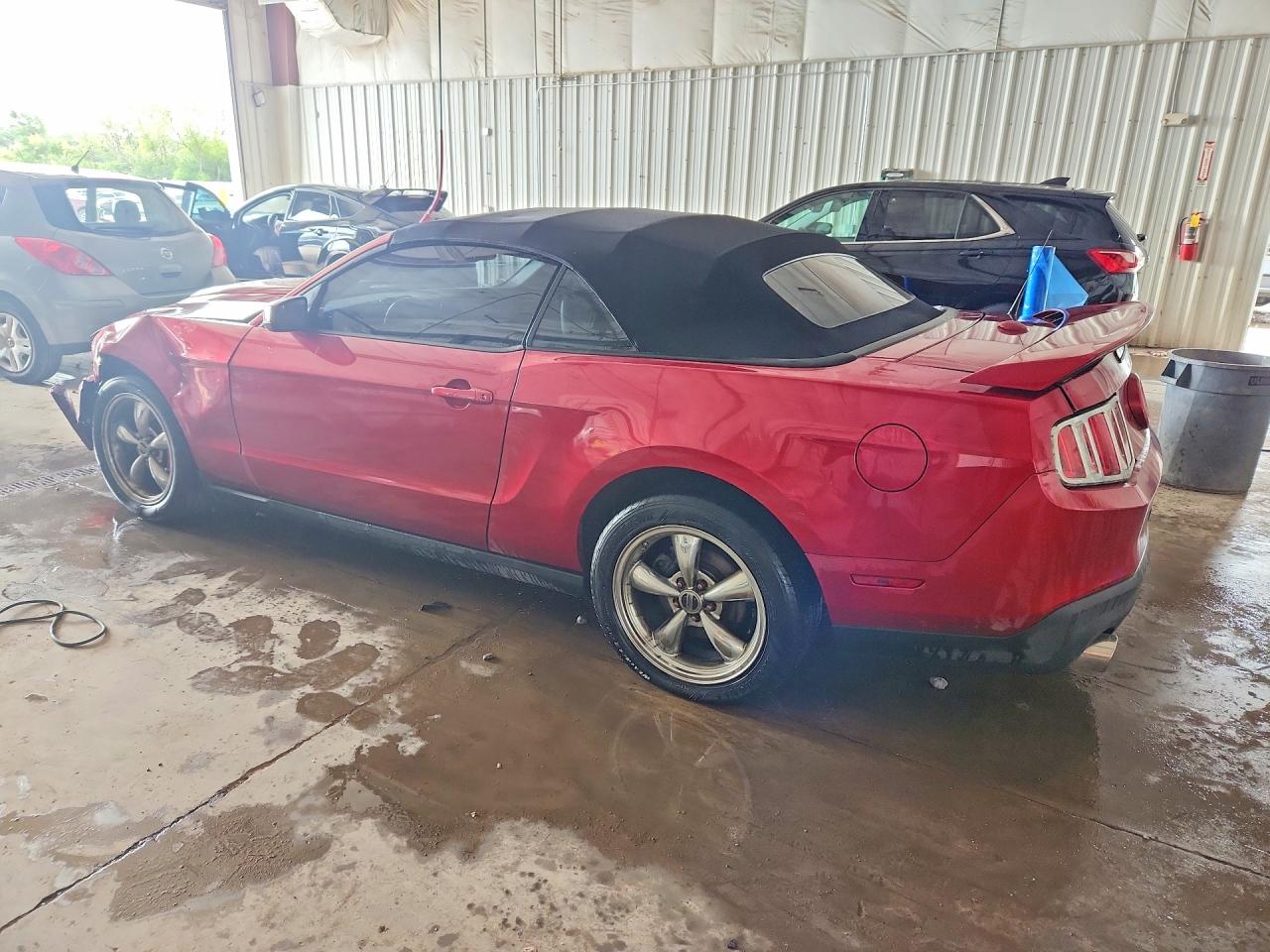 2011 Ford Mustang Gt Burgundy vin: 1ZVBP8FF3B5104564