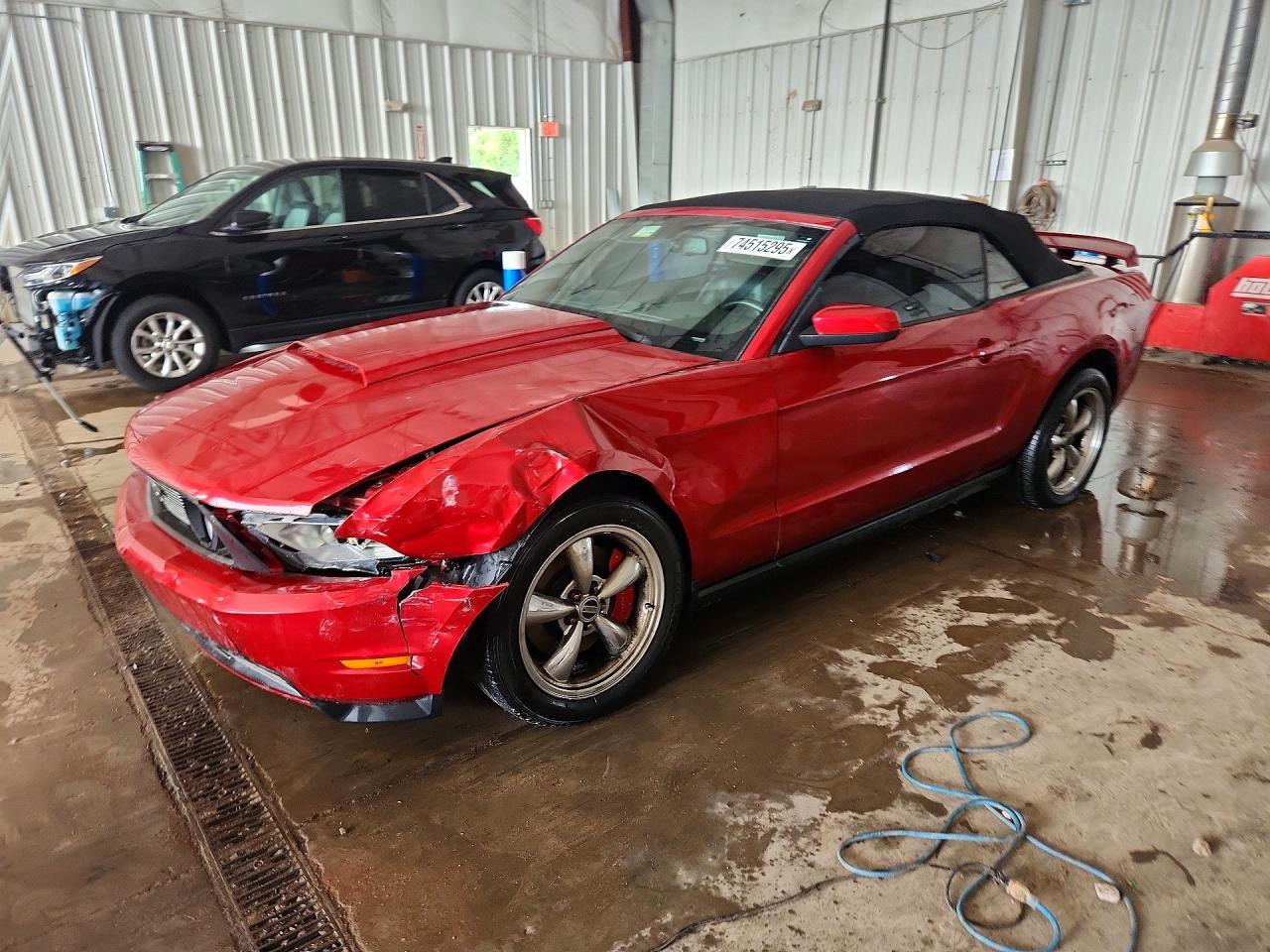 2011 Ford Mustang Gt Burgundy vin: 1ZVBP8FF3B5104564