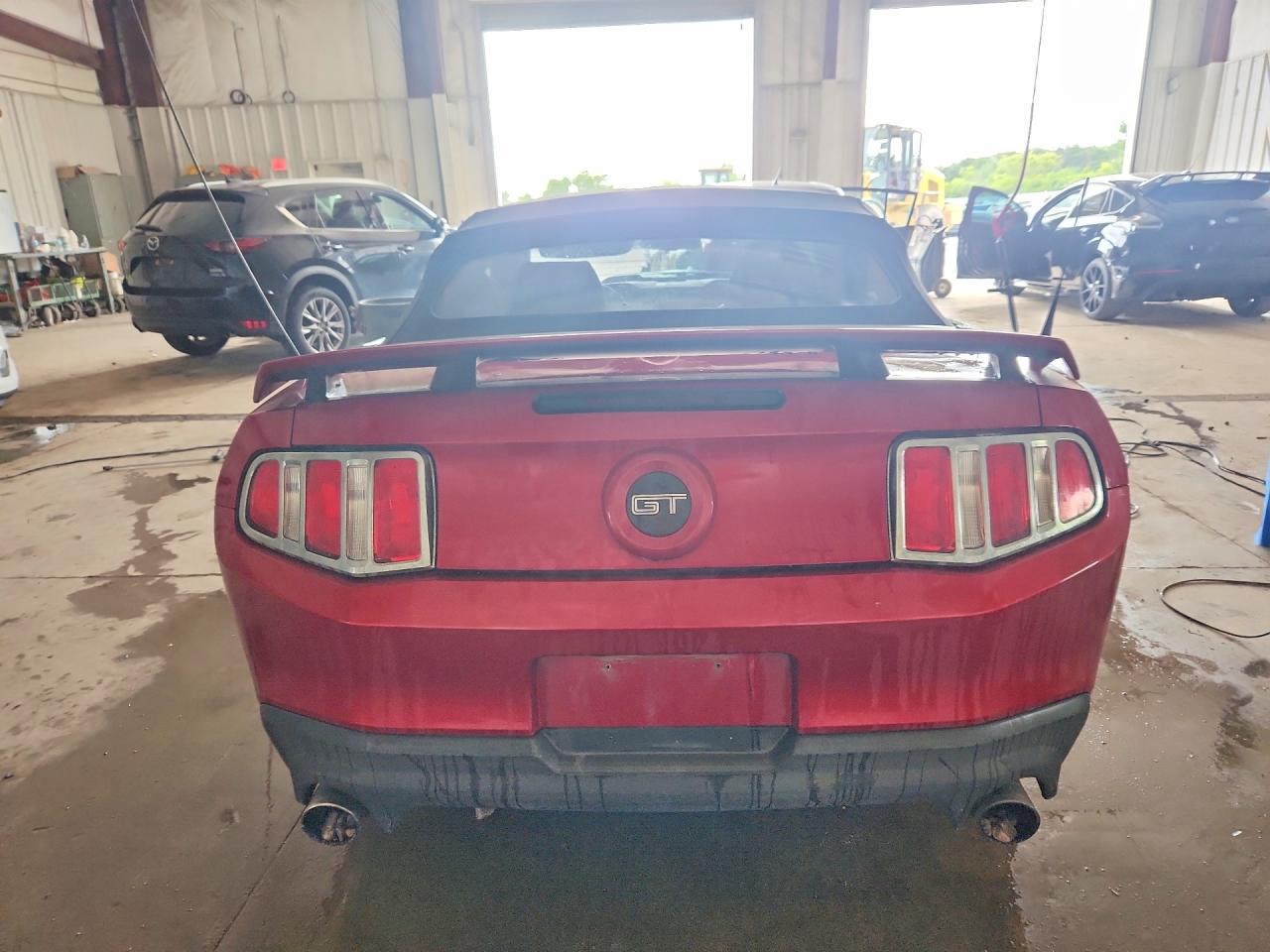 2011 Ford Mustang Gt Burgundy vin: 1ZVBP8FF3B5104564