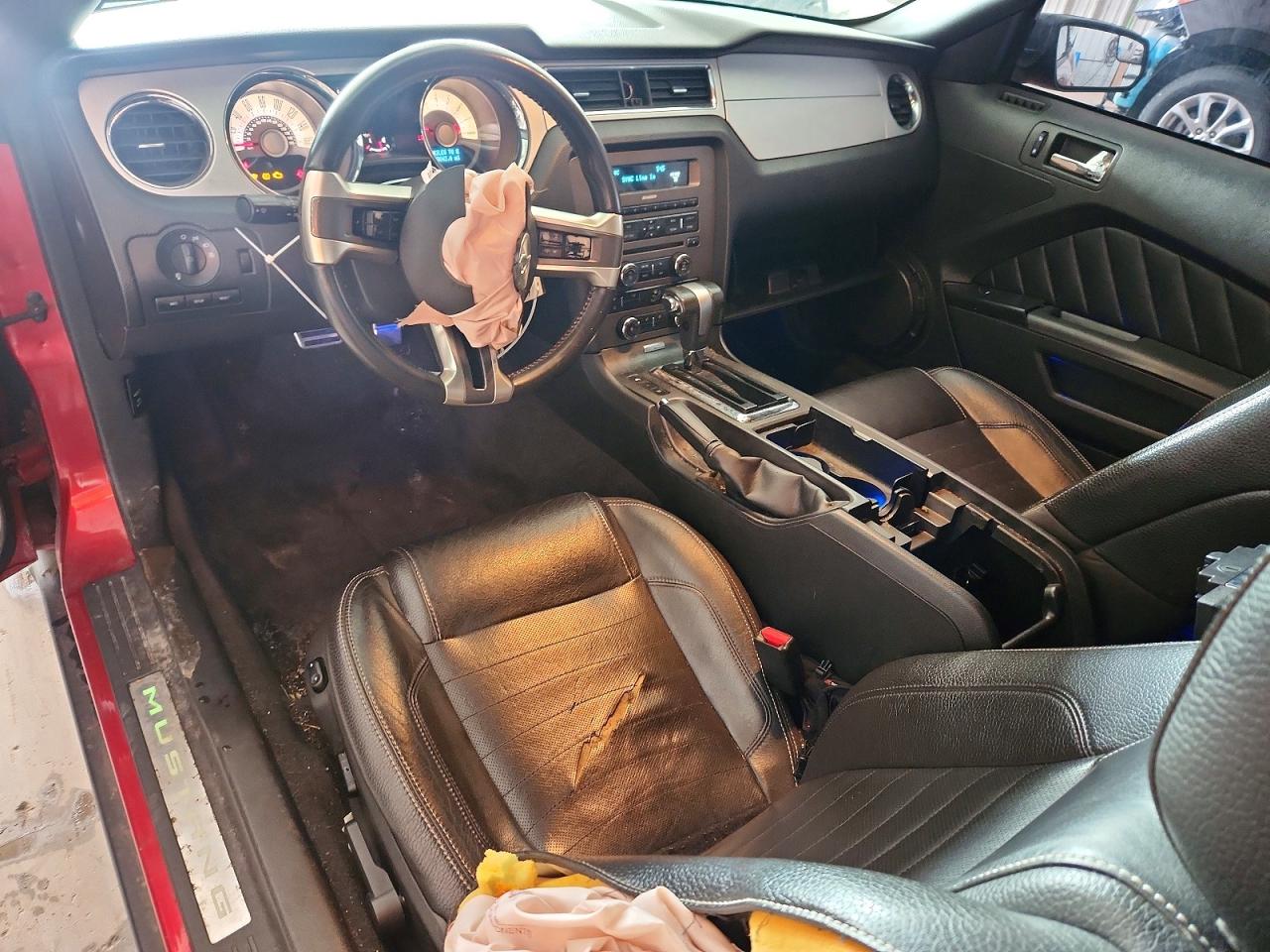 2011 Ford Mustang Gt Burgundy vin: 1ZVBP8FF3B5104564