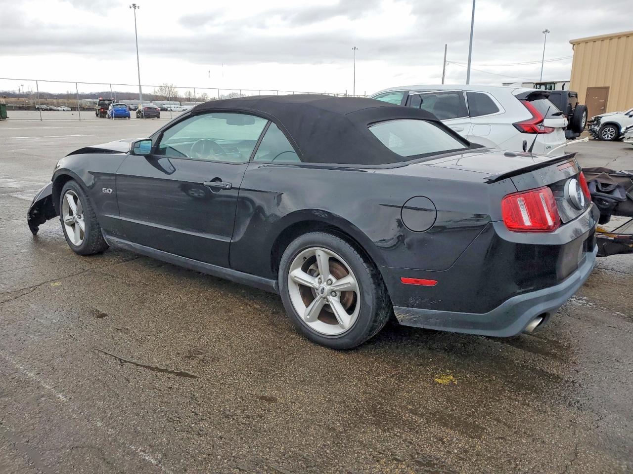 2012 Ford Mustang Gt Black vin: 1ZVBP8FF4C5221118