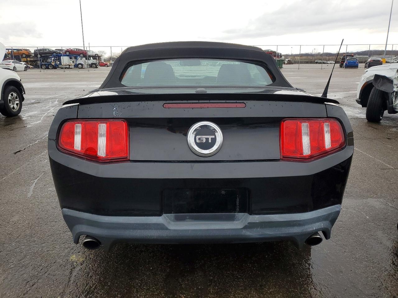 2012 Ford Mustang Gt Black vin: 1ZVBP8FF4C5221118