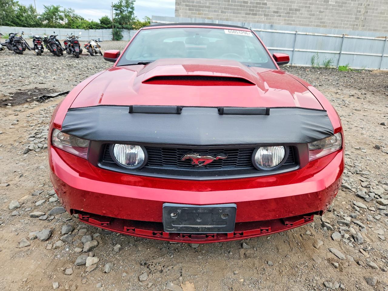 2012 Ford Mustang Gt Burgundy vin: 1ZVBP8FF4C5257679