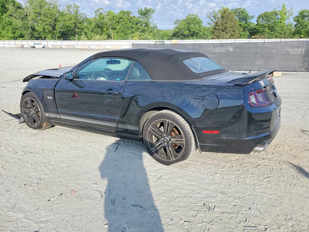 2013 Ford Mustang Gt Черный vin: 1ZVBP8FF4D5237496