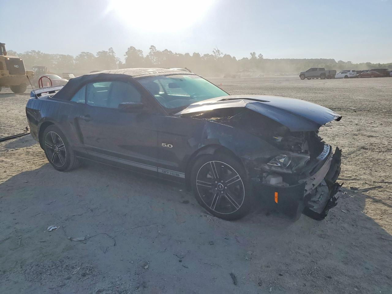 2013 Ford Mustang Gt Черный vin: 1ZVBP8FF4D5237496