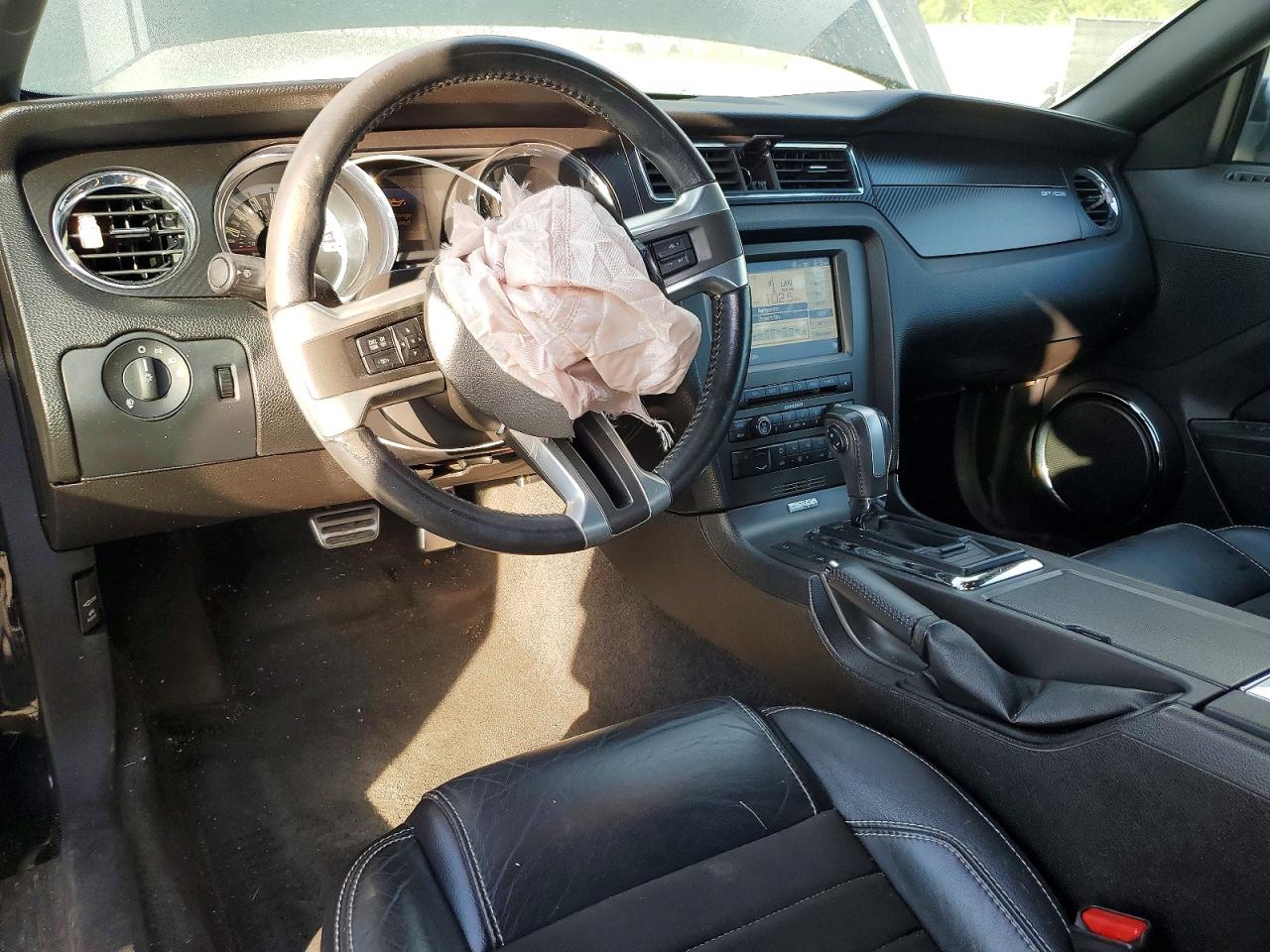 2013 Ford Mustang Gt Черный vin: 1ZVBP8FF4D5237496