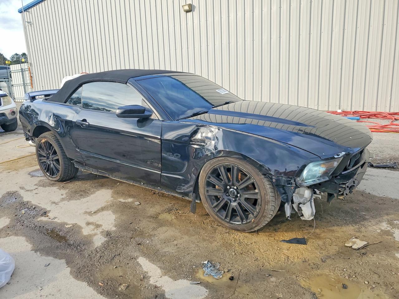 2011 Ford Mustang Gt Black vin: 1ZVBP8FF5B5133757