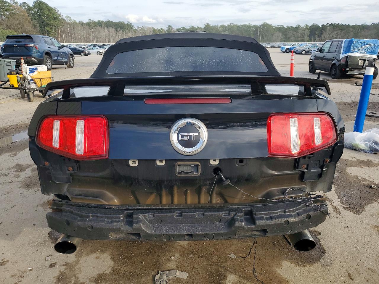 2011 Ford Mustang Gt Black vin: 1ZVBP8FF5B5133757