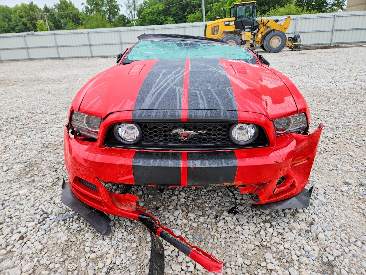 2014 Ford Mustang Gt Красный vin: 1ZVBP8FF5E5291066