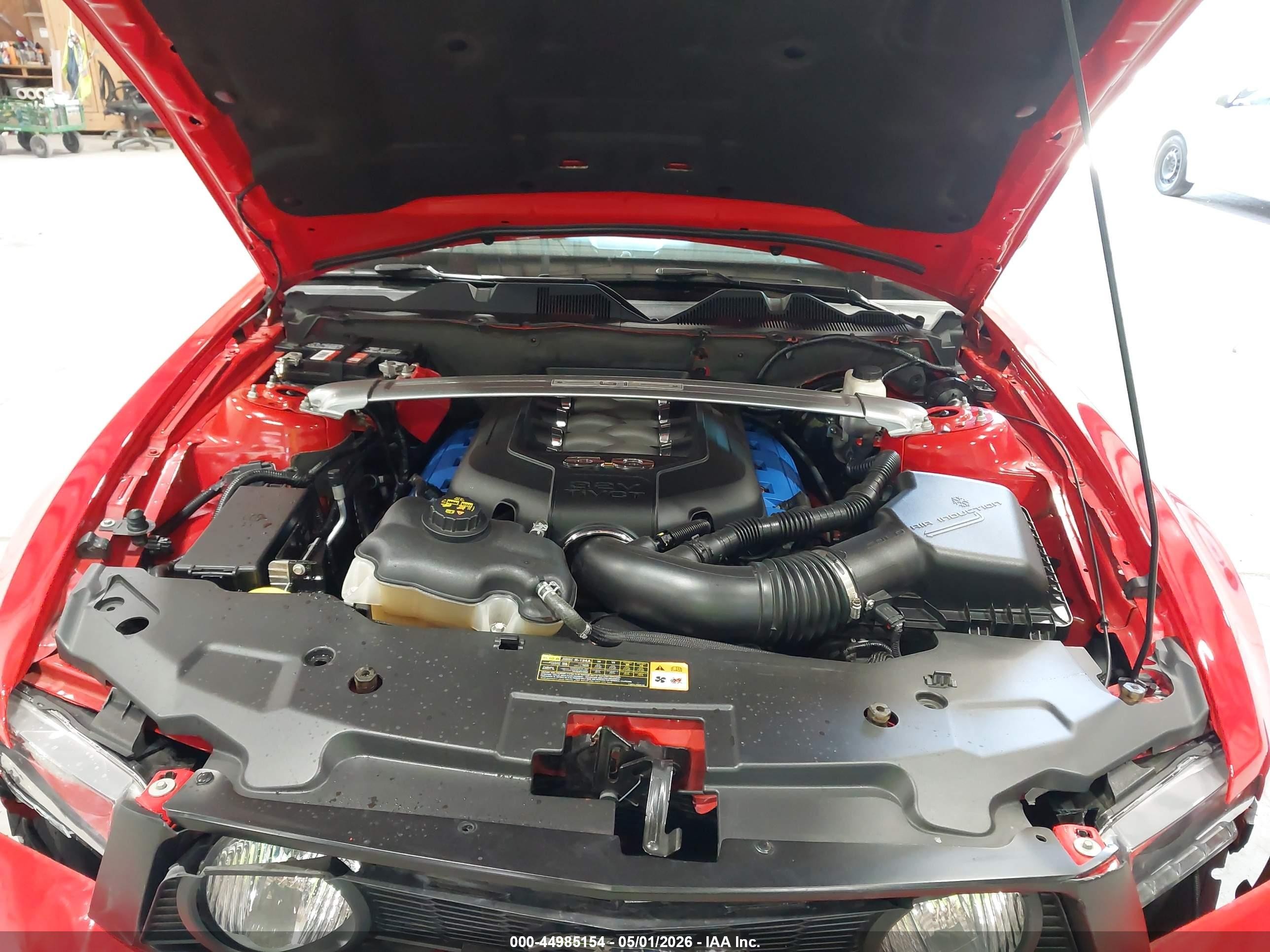 2012 Ford Mustang Gt Premium Red vin: 1ZVBP8FF7C5229276