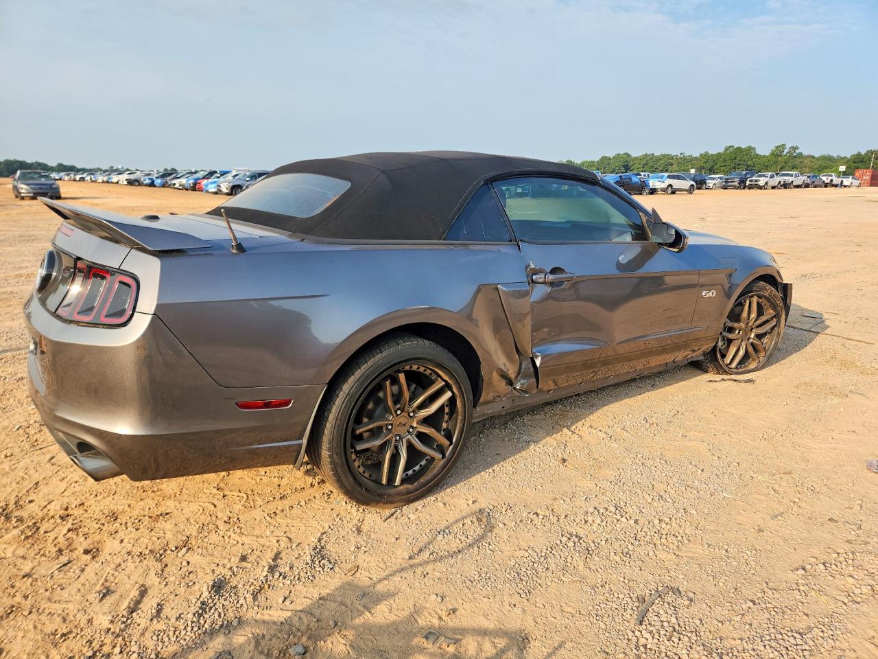 2014 Ford Mustang Gt Gray vin: 1ZVBP8FF7E5316579