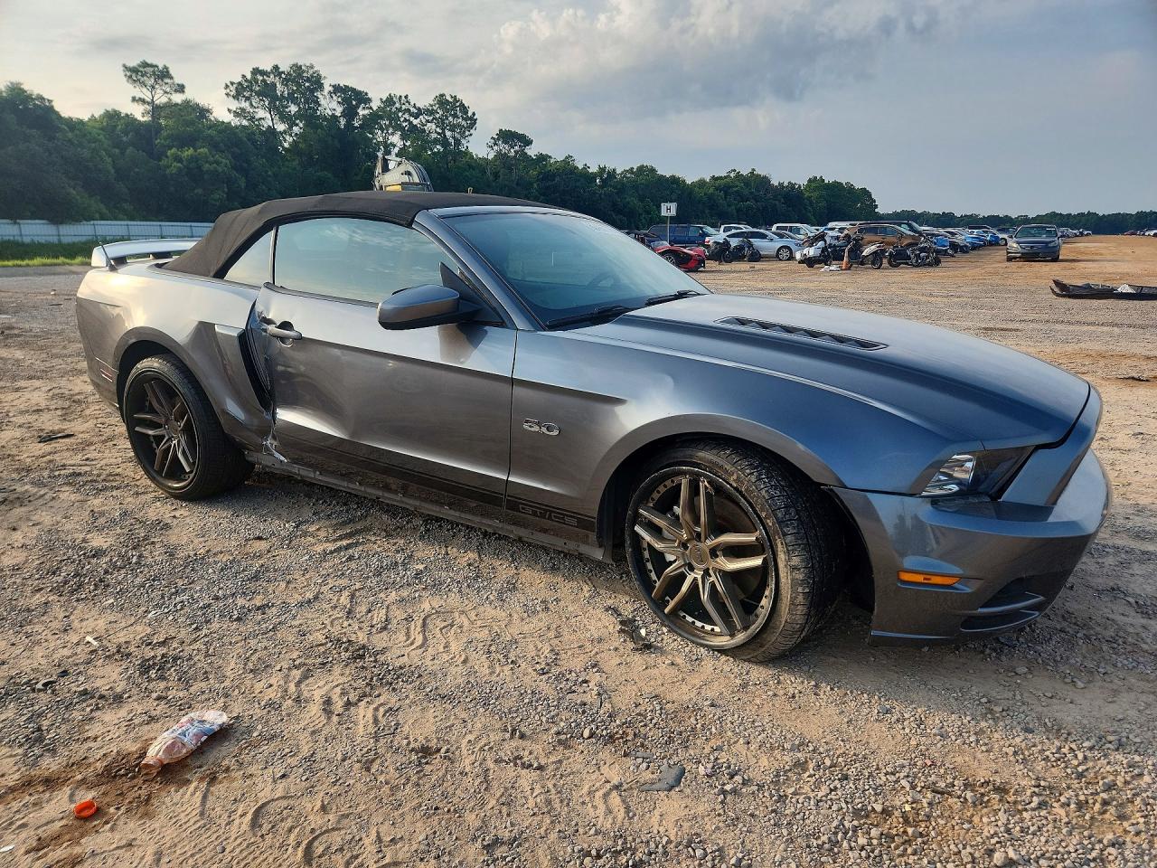 2014 Ford Mustang Gt Gray vin: 1ZVBP8FF7E5316579