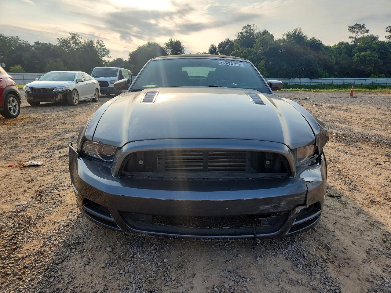 2014 Ford Mustang Gt Gray vin: 1ZVBP8FF7E5316579