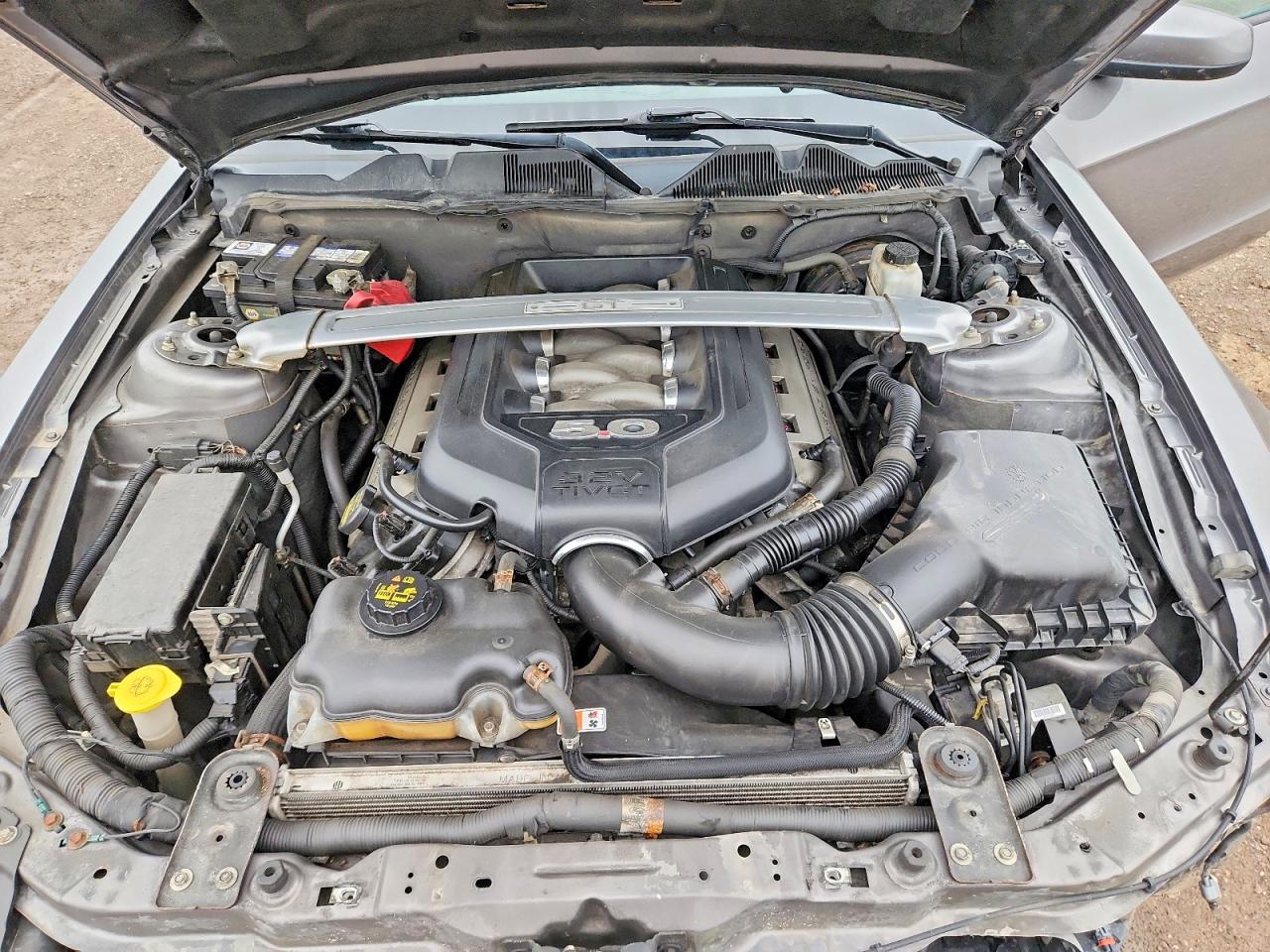2014 Ford Mustang Gt Gray vin: 1ZVBP8FF8E5293121