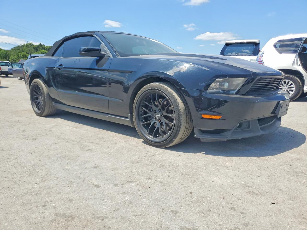 2012 Ford Mustang Gt Черный vin: 1ZVBP8FF9C5246094