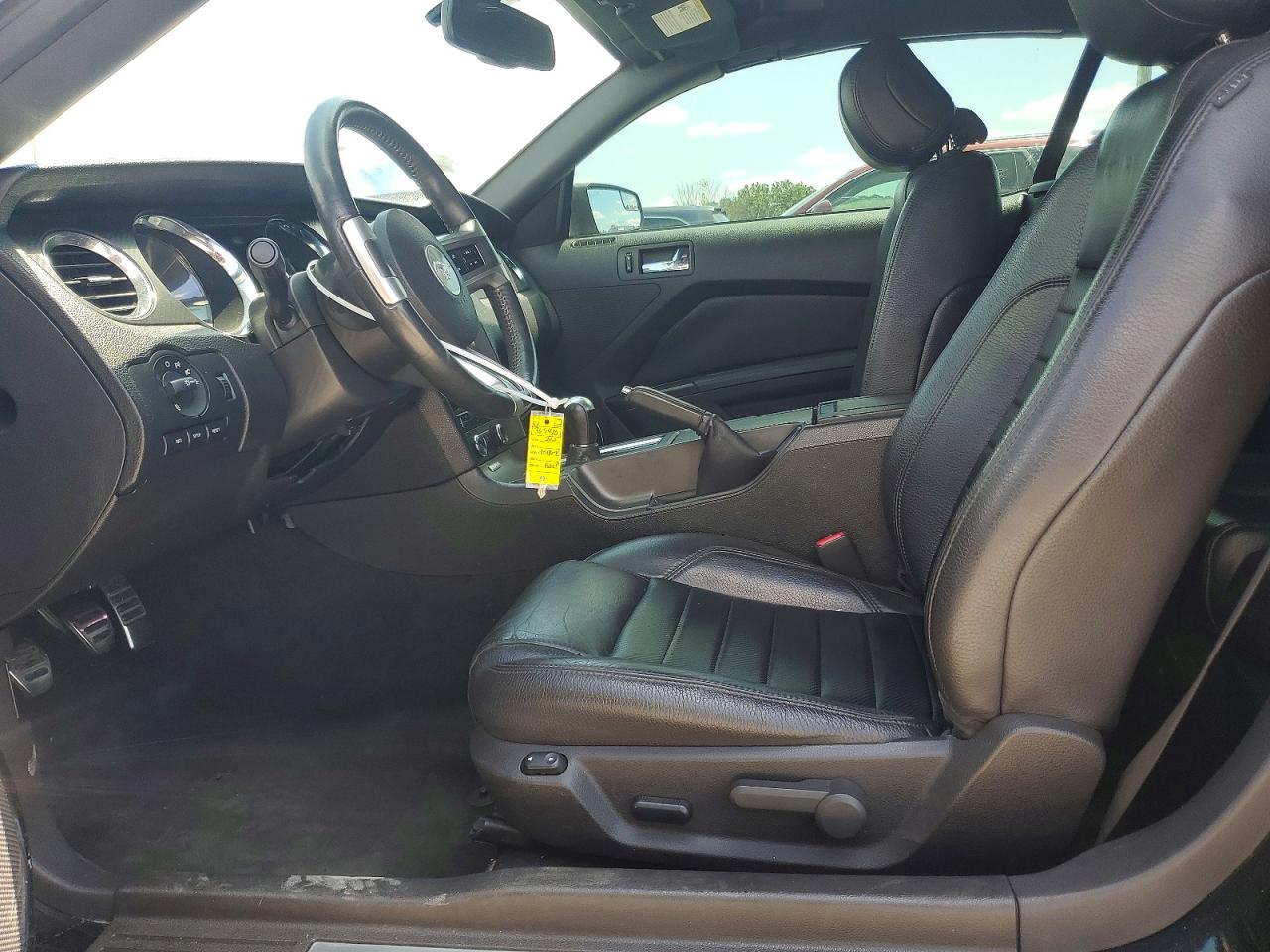 2012 Ford Mustang Gt Черный vin: 1ZVBP8FF9C5246094