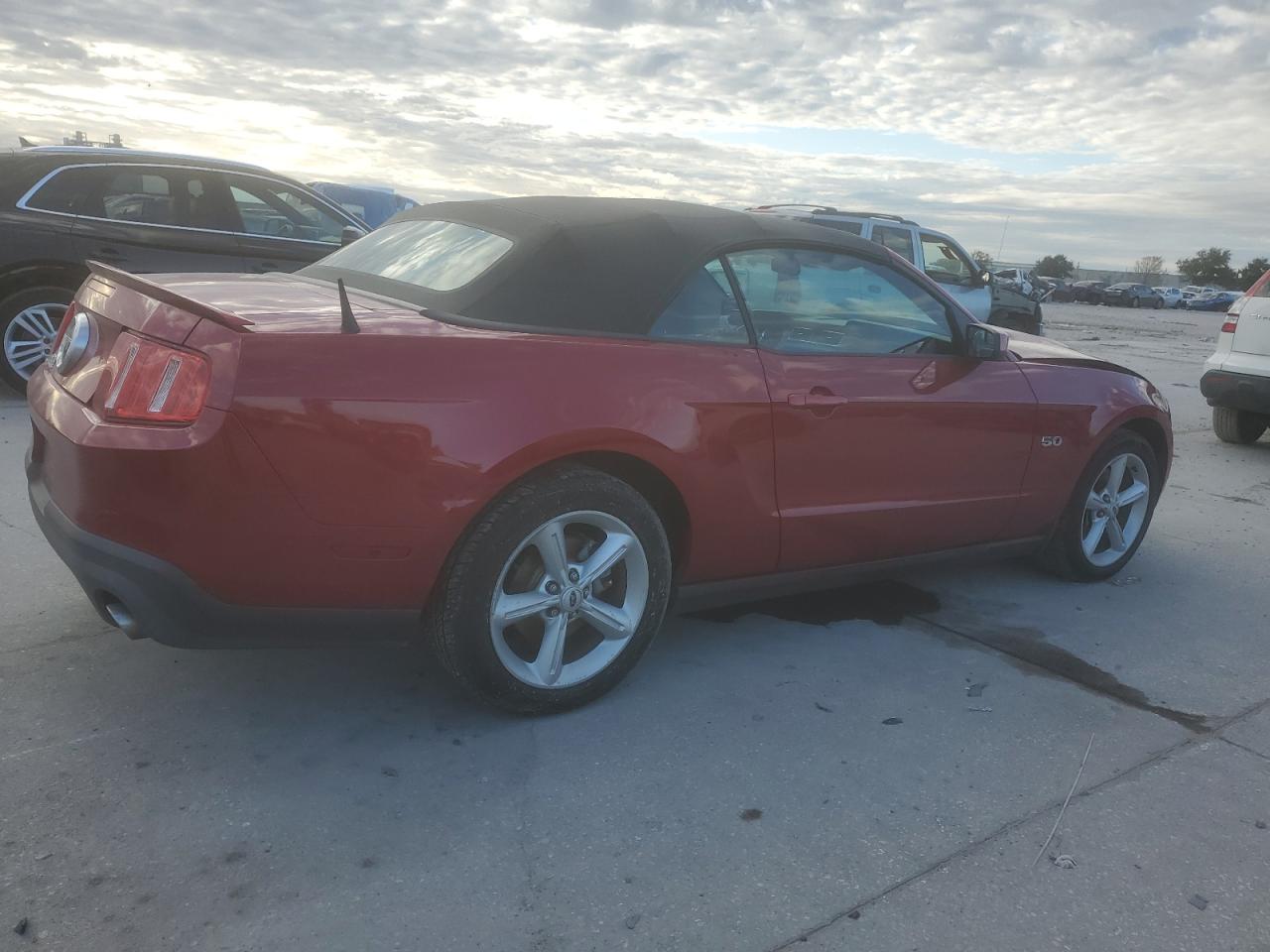 2012 Ford Mustang Gt Red vin: 1ZVBP8FF9C5260593