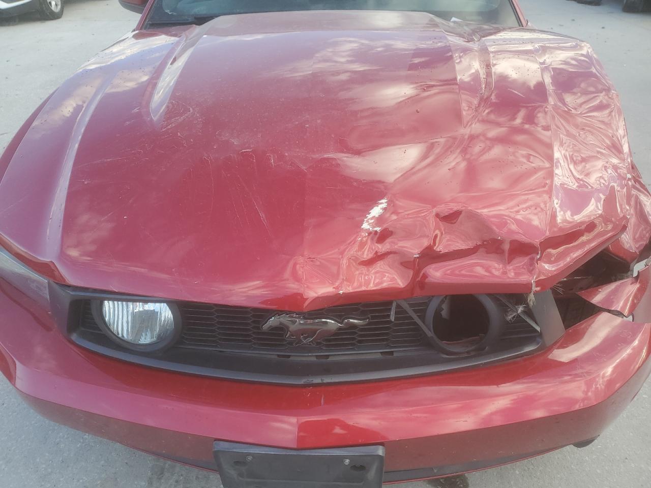 2012 Ford Mustang Gt Red vin: 1ZVBP8FF9C5260593