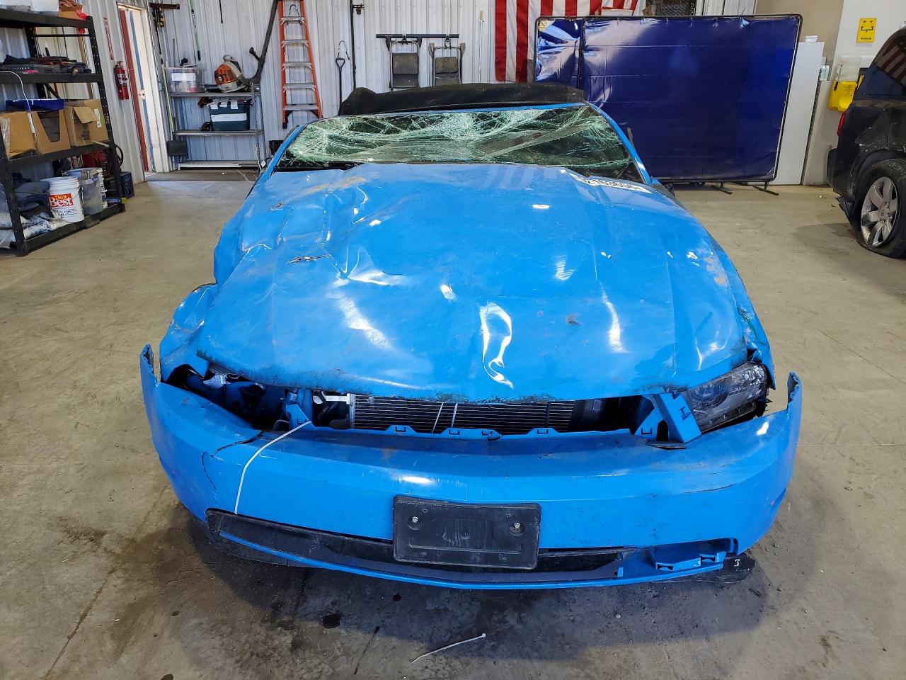 2012 Ford Mustang Gt Blue vin: 1ZVBP8FFXC5259209