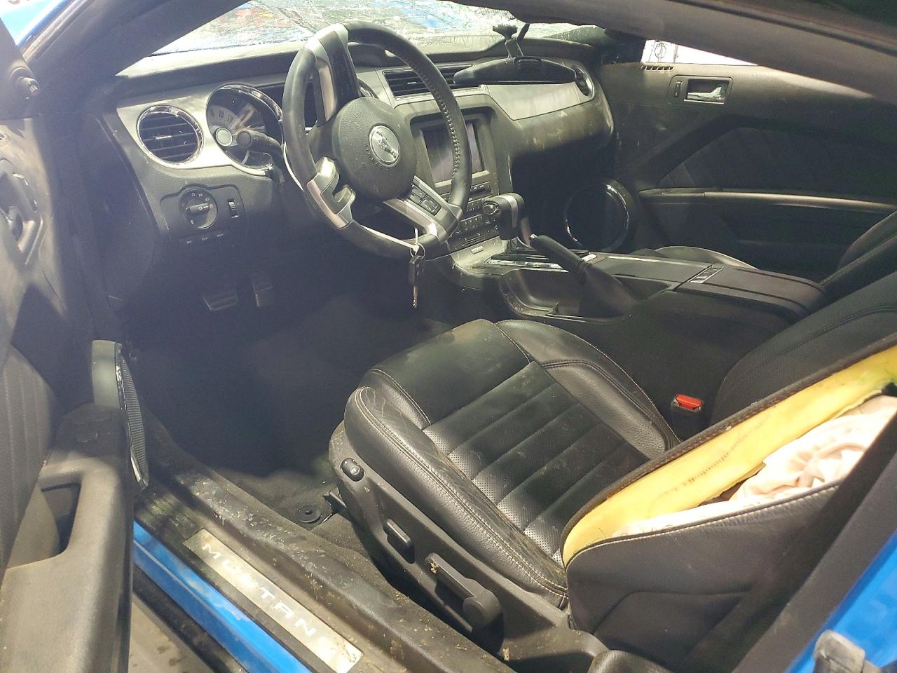 2012 Ford Mustang Gt Blue vin: 1ZVBP8FFXC5259209