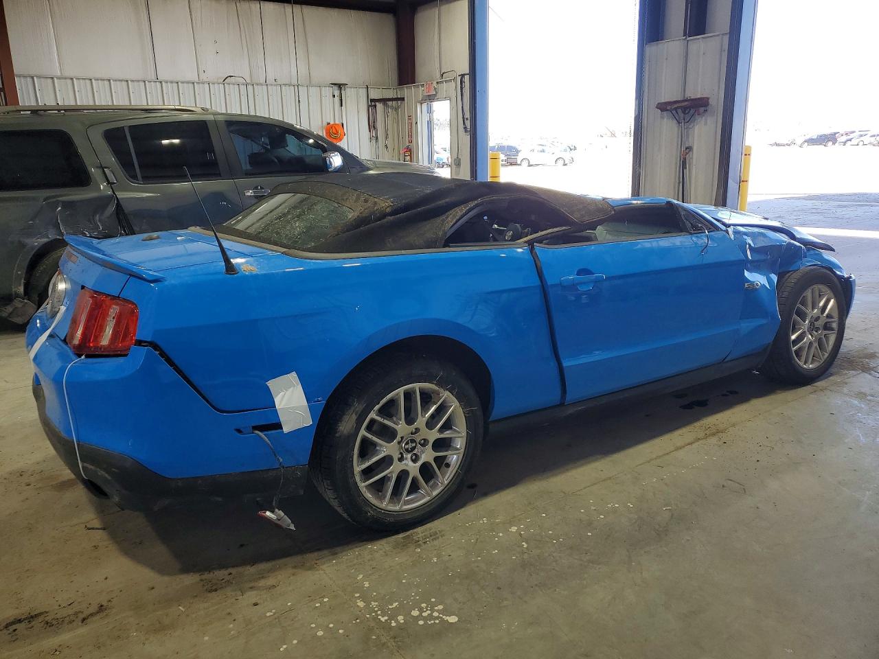 2012 Ford Mustang Gt Blue vin: 1ZVBP8FFXC5259209