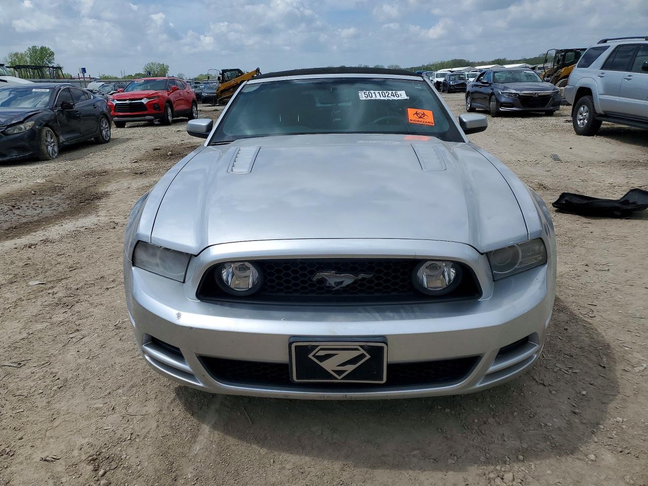 2014 Ford Mustang Gt Silver vin: 1ZVBP8FFXE5249962