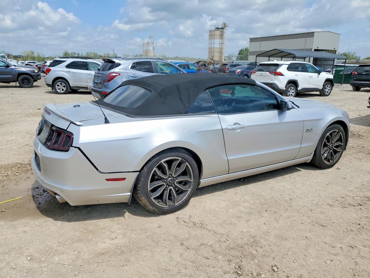 2014 Ford Mustang Gt Silver vin: 1ZVBP8FFXE5249962