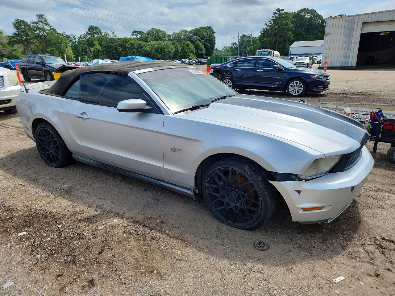 2010 Ford Mustang Gt Silver vin: 1ZVBP8FH3A5152095