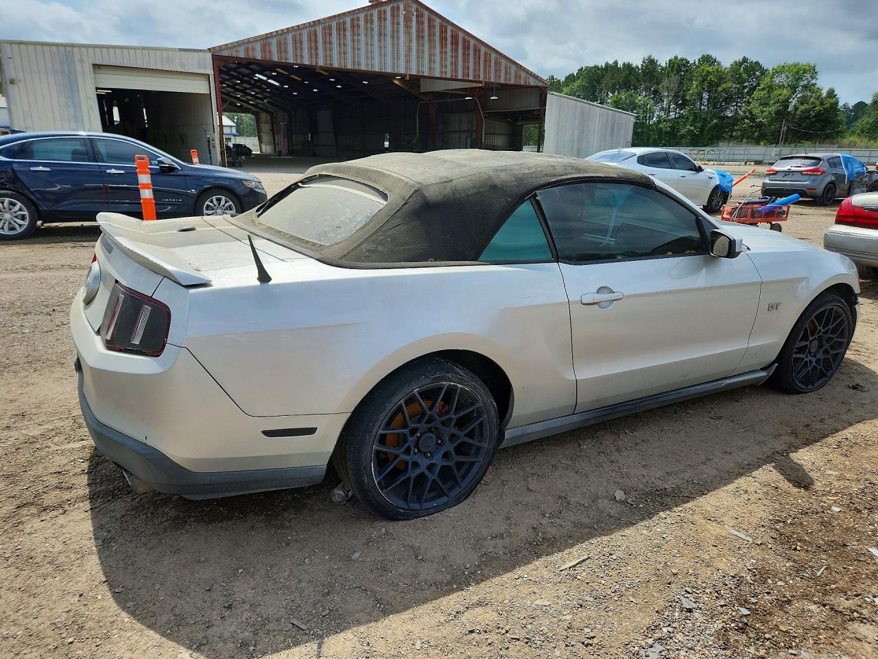 2010 Ford Mustang Gt Silver vin: 1ZVBP8FH3A5152095