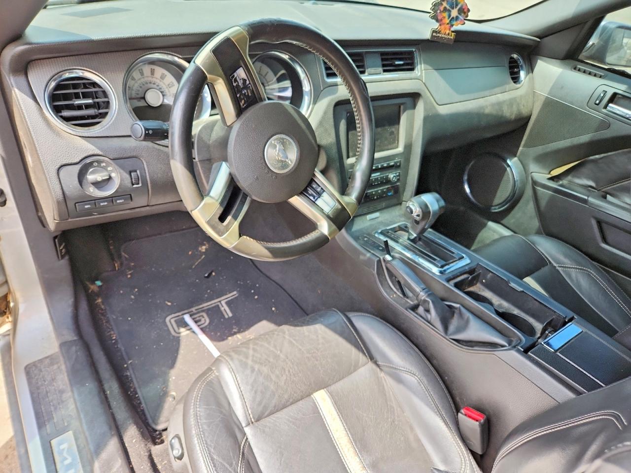 2010 Ford Mustang Gt Silver vin: 1ZVBP8FH3A5152095
