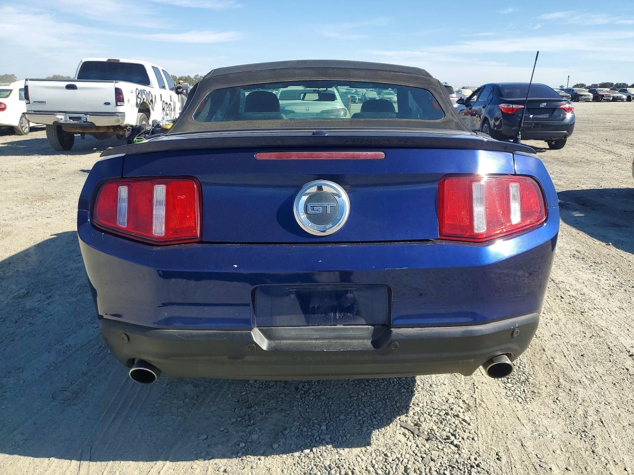 2010 Ford Mustang Gt Синий vin: 1ZVBP8FH6A5155654