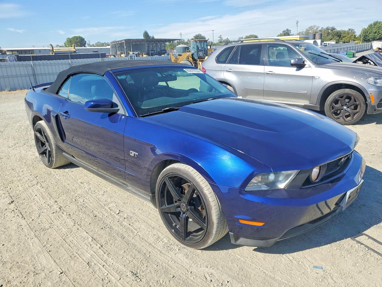 2010 Ford Mustang Gt Синий vin: 1ZVBP8FH6A5155654